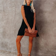 WW | Boho Hippie Kleid Blau