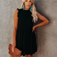 WW | Boho Hippie Kleid Blau