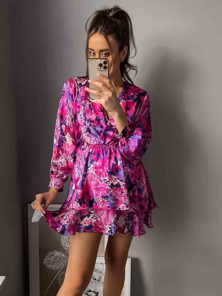WW | Kleid Cocktail Boho Chic Kurz