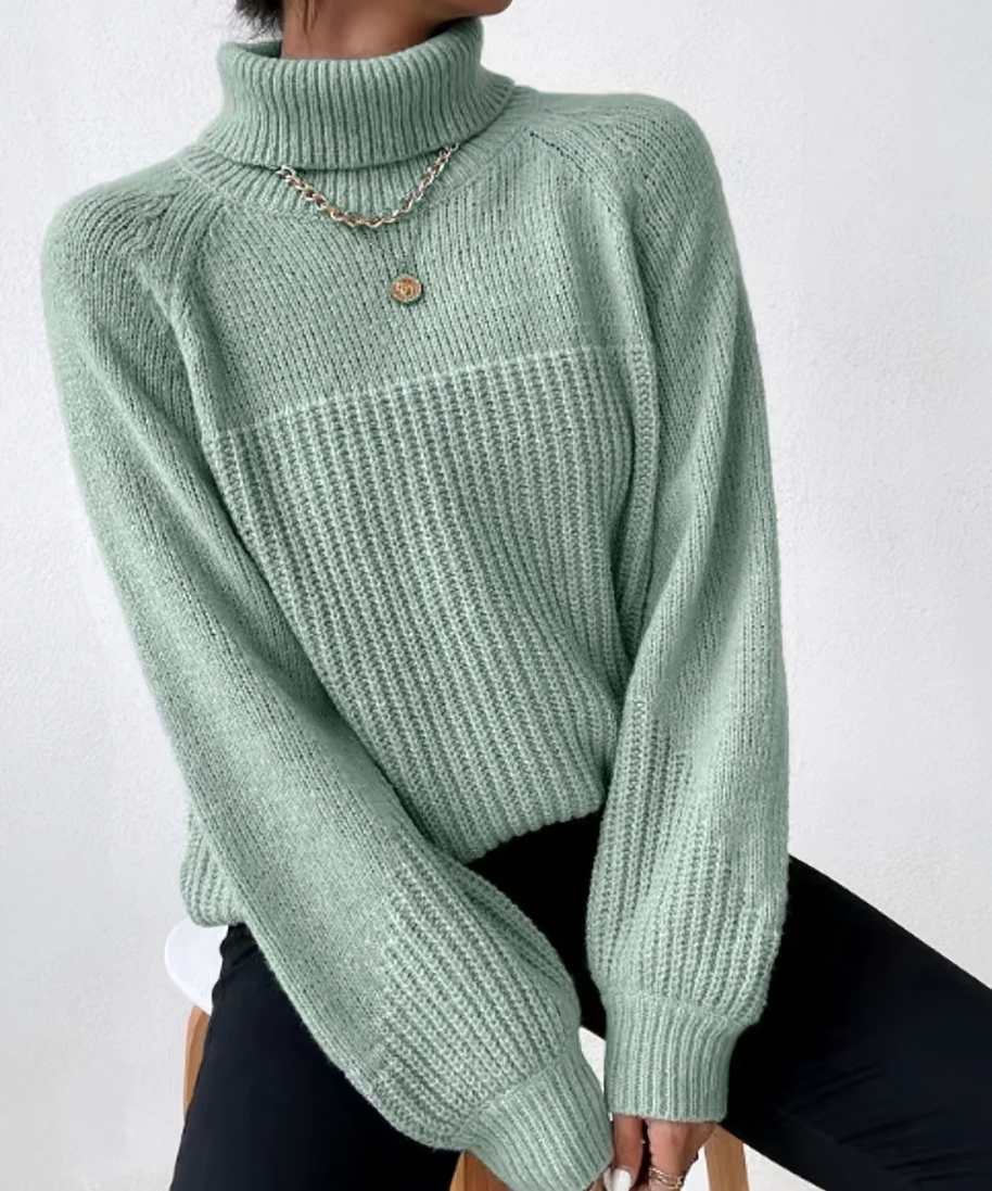 WW | Lässiger Winter Rollkragenpullover für Frauen