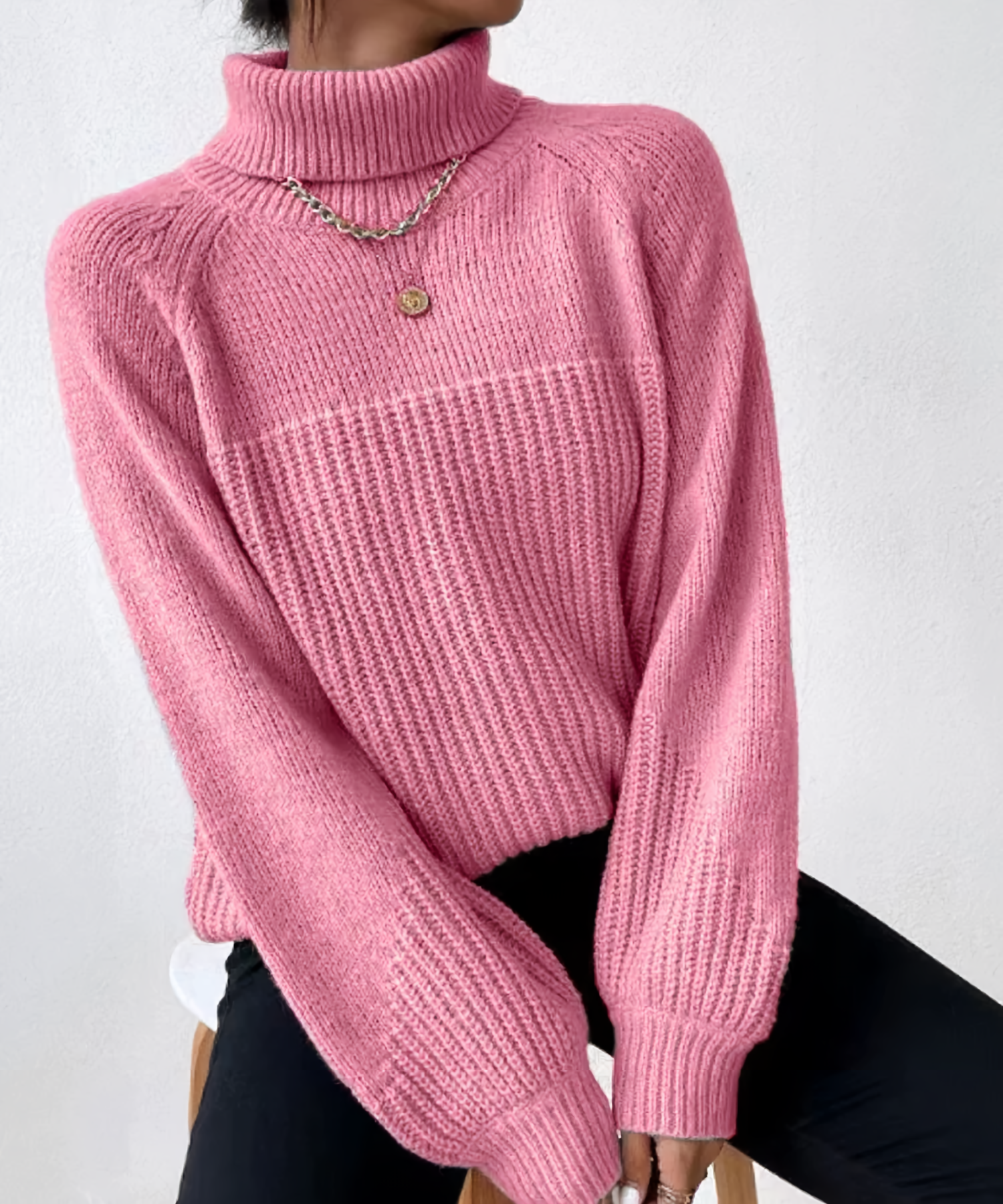 WW | Lässiger Winter Rollkragenpullover für Frauen