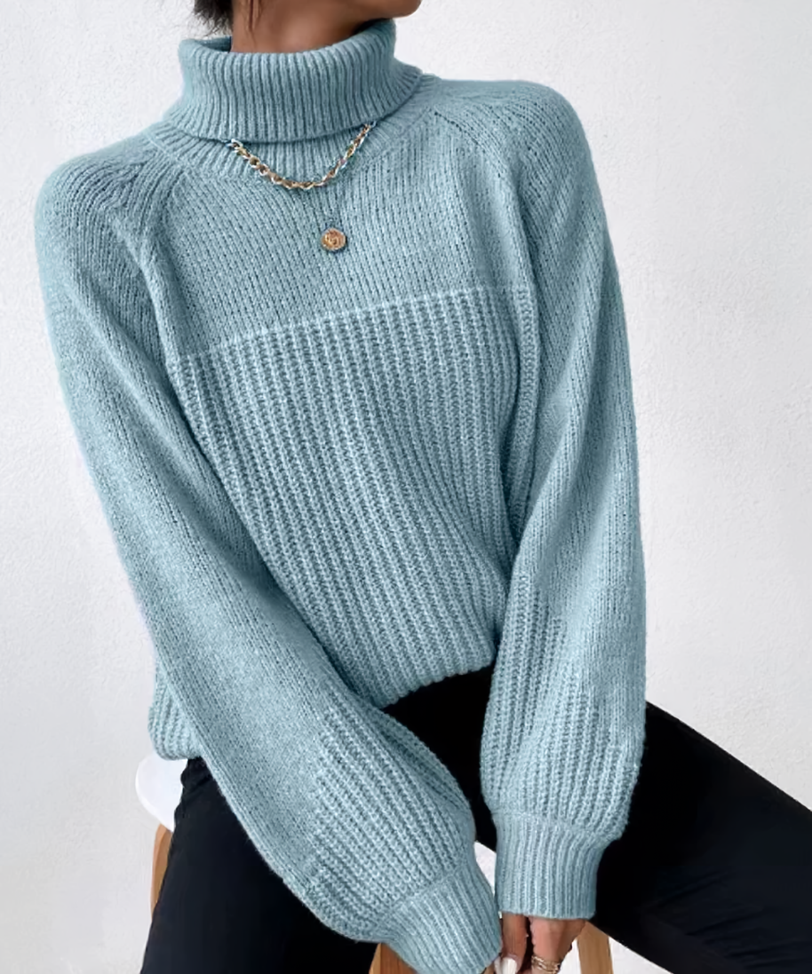 WW | Lässiger Winter Rollkragenpullover für Frauen