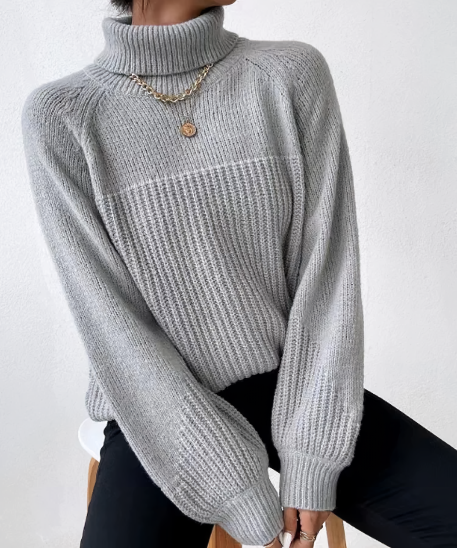 WW | Lässiger Winter Rollkragenpullover für Frauen
