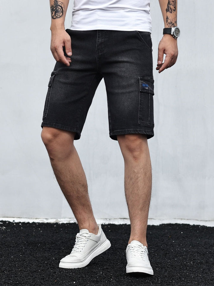 W&W Mode | Cargo Denim Shorts Für Herren