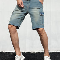 WW | Cargo Denim Shorts Für Herren