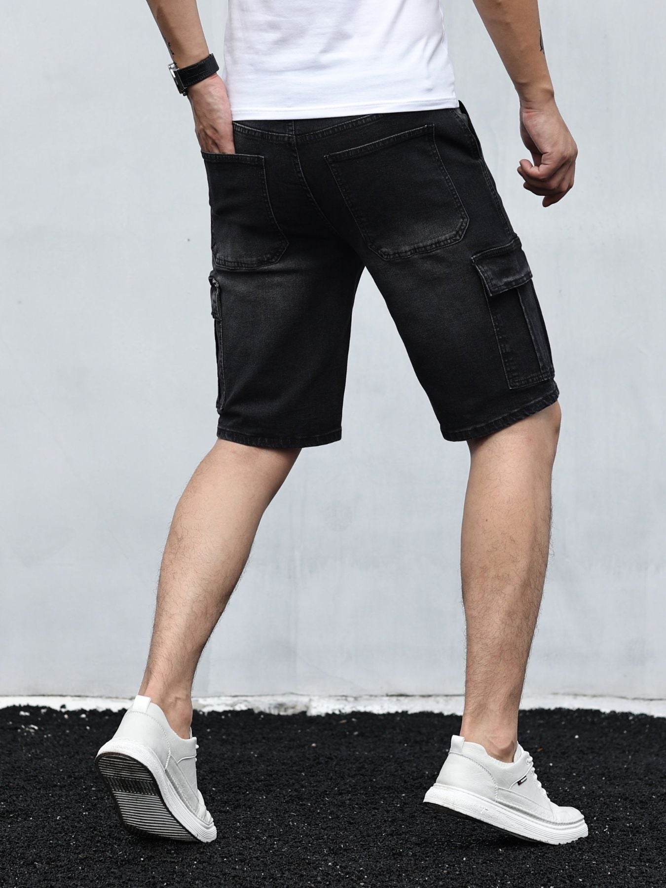 WW | Cargo Denim Shorts Für Herren