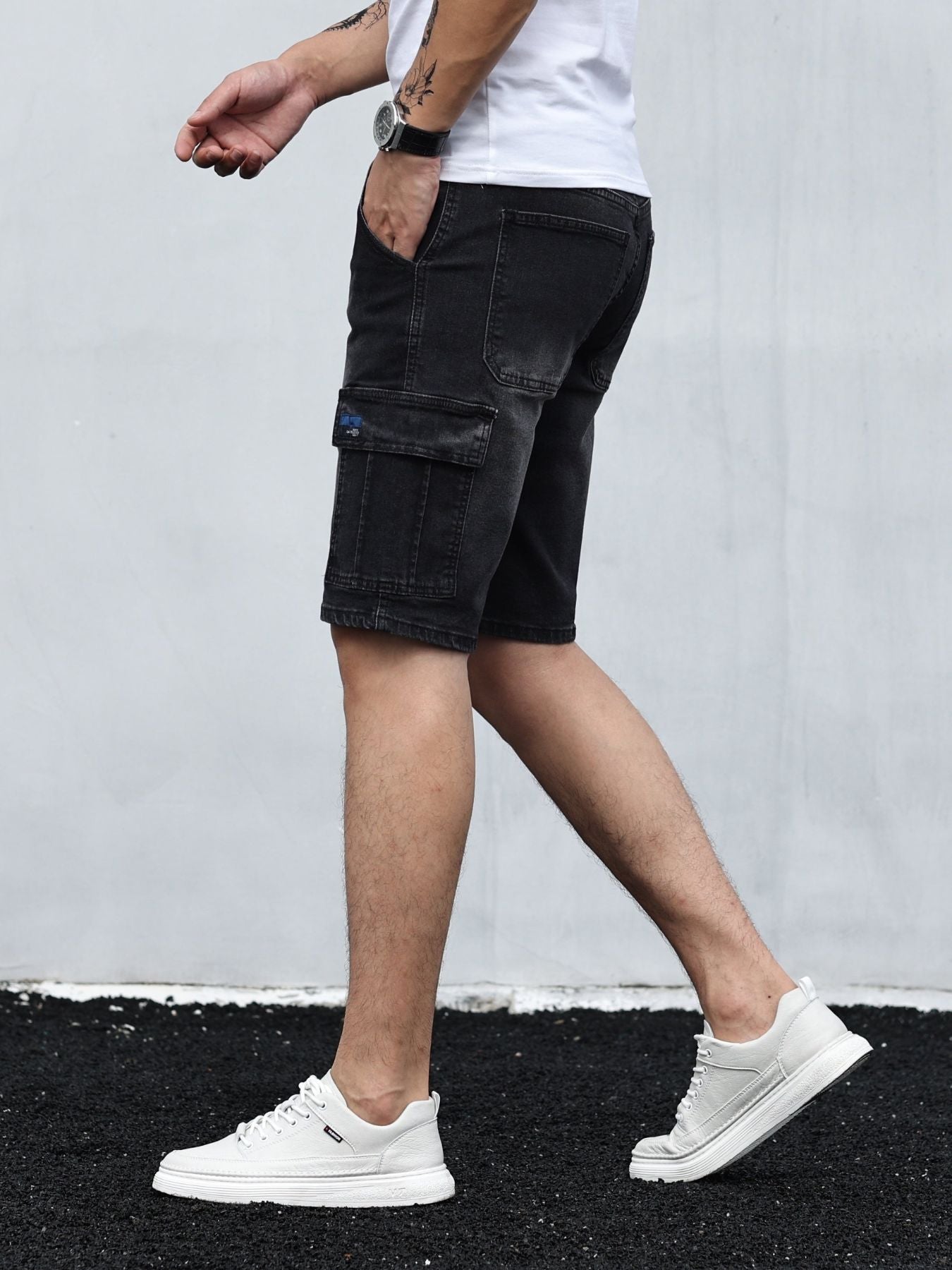 WW | Cargo Denim Shorts Für Herren