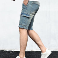 WW | Cargo Denim Shorts Für Herren
