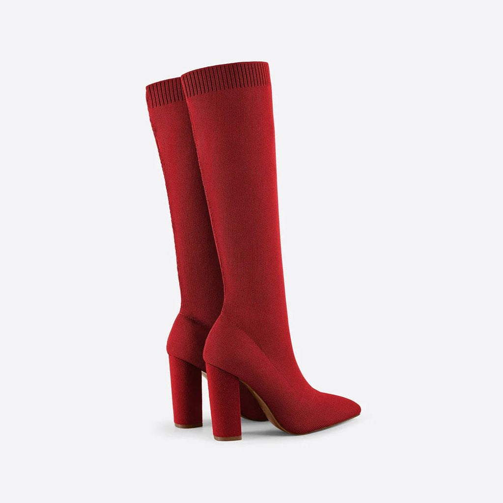 WW | Außen Kniehöhe Sock Boot