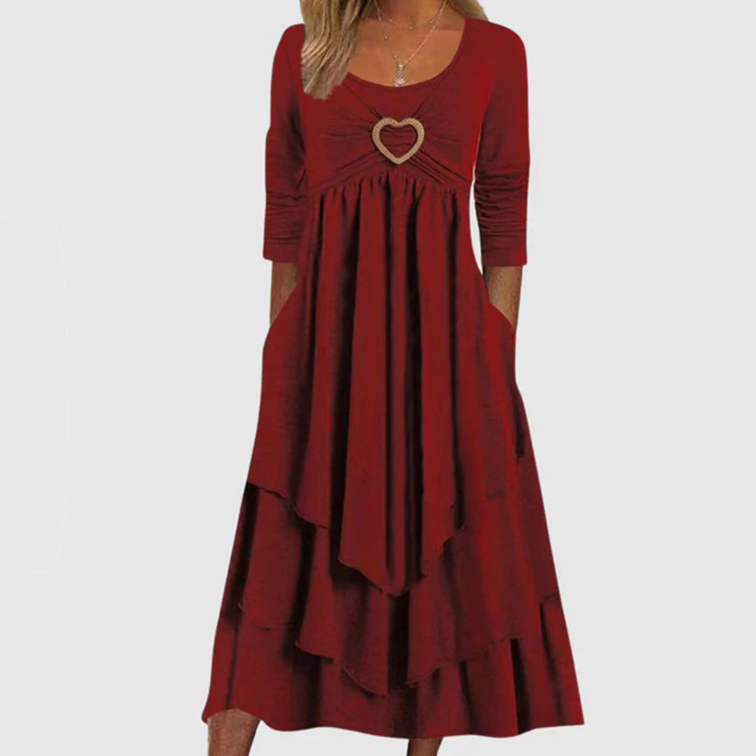 W&W - Lässiges langes Kleid