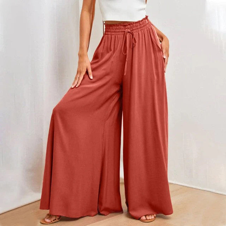 W&W Mode | Elegante Locker Sitzende Damenhose für Stil und Komfort