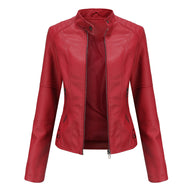 WW GLAM: Moderne Lederjacke für Damen