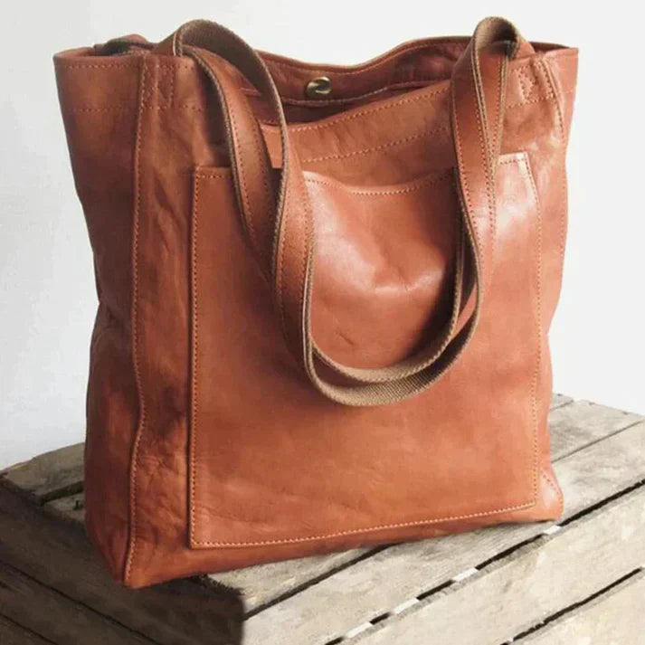 WW | Schultertasche aus Leder