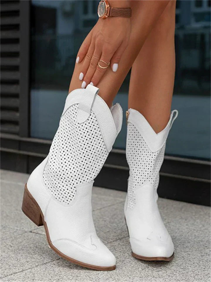 W&W Mode | Modische und Mühelos Overall-Stiefel