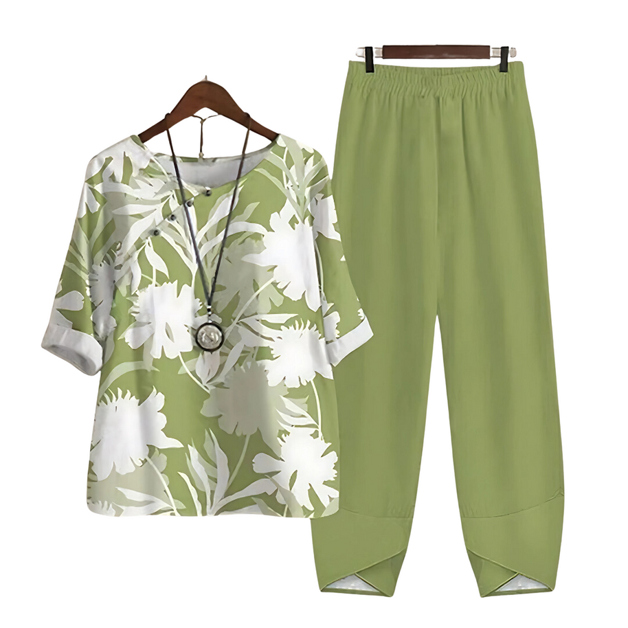 WW | Müheloser Schicker Shirt Und Hosenanzug