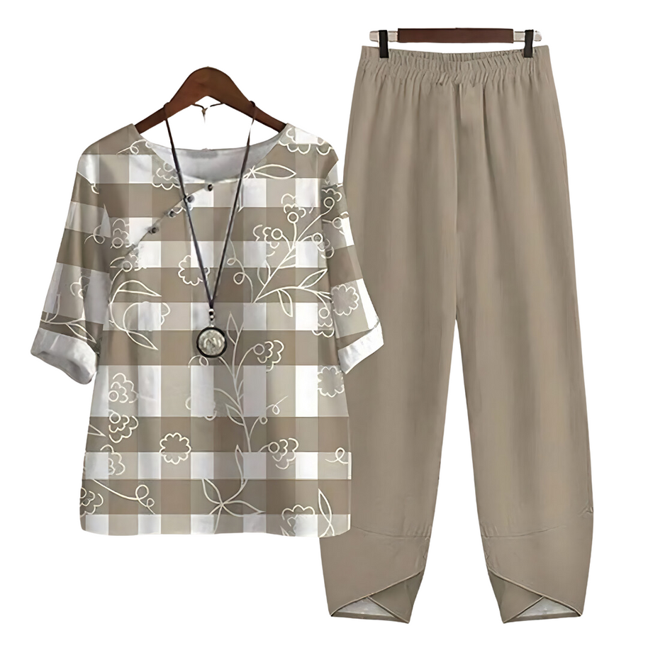 WW | Müheloser Schicker Shirt Und Hosenanzug