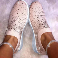 WW | Rhinestone Weiches Sohle Atmungsaktive Sneaker