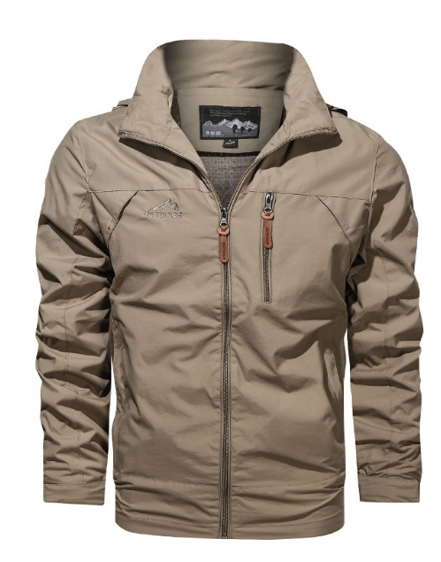 WW | Regenjacke Mit Kapuze Für Männer