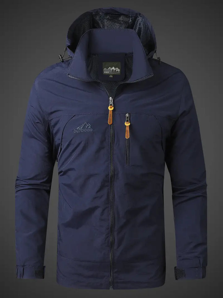 W&W Mode | Regenjacke Mit Kapuze Für Männer