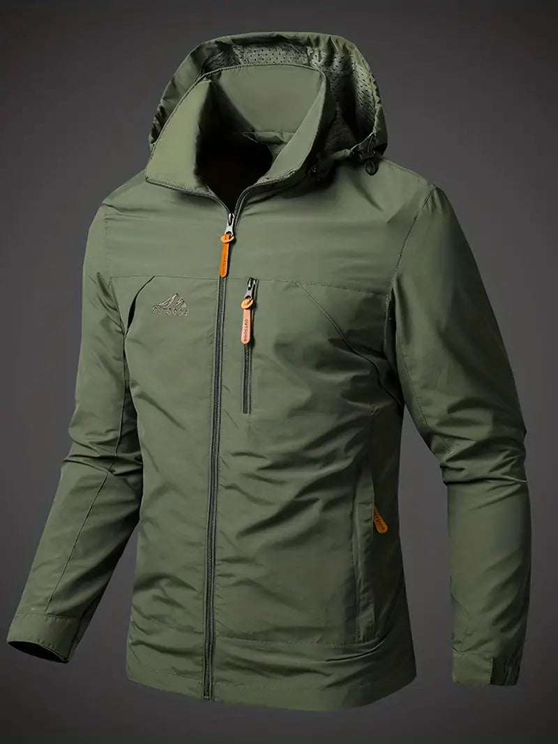WW | Regenjacke Mit Kapuze Für Männer