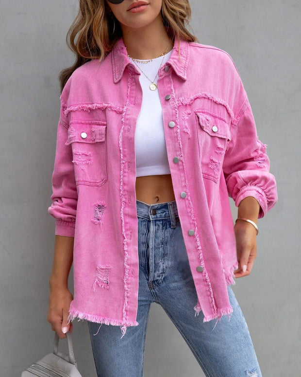 WW | Klassische Schlanke Passform Jeansjacke für Modernen Stil