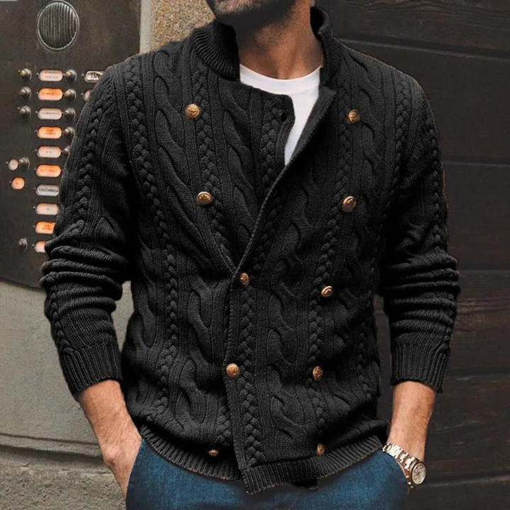 W&W Mode | Eleganter Herren Strickjacke