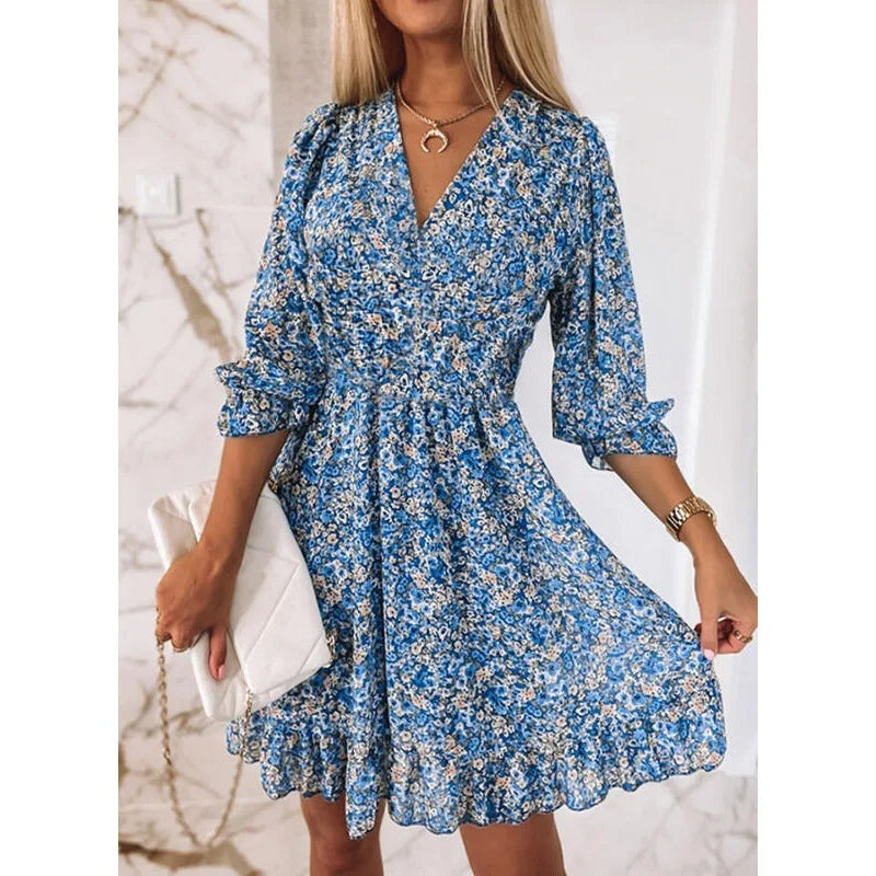 WW | Hippie Kleid Grün