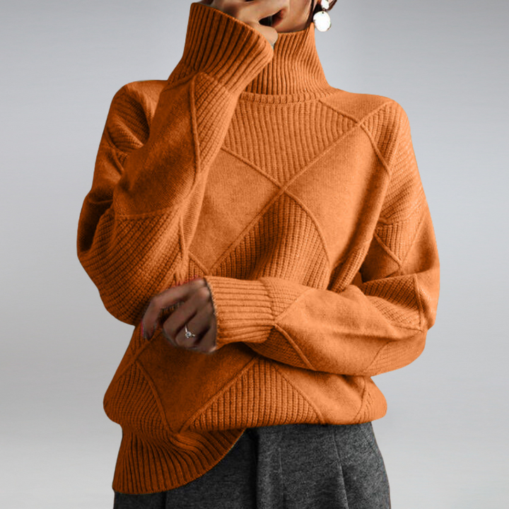 W&W Mode | lockere Passform Pullover Strickpullover Damen Strickwaren