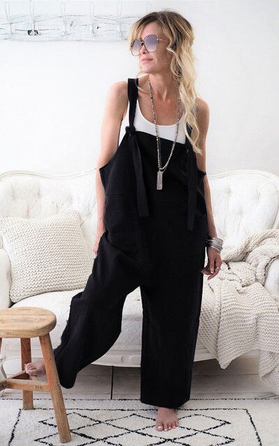 Damen-Latzhose mit vielseitigem Schnitt