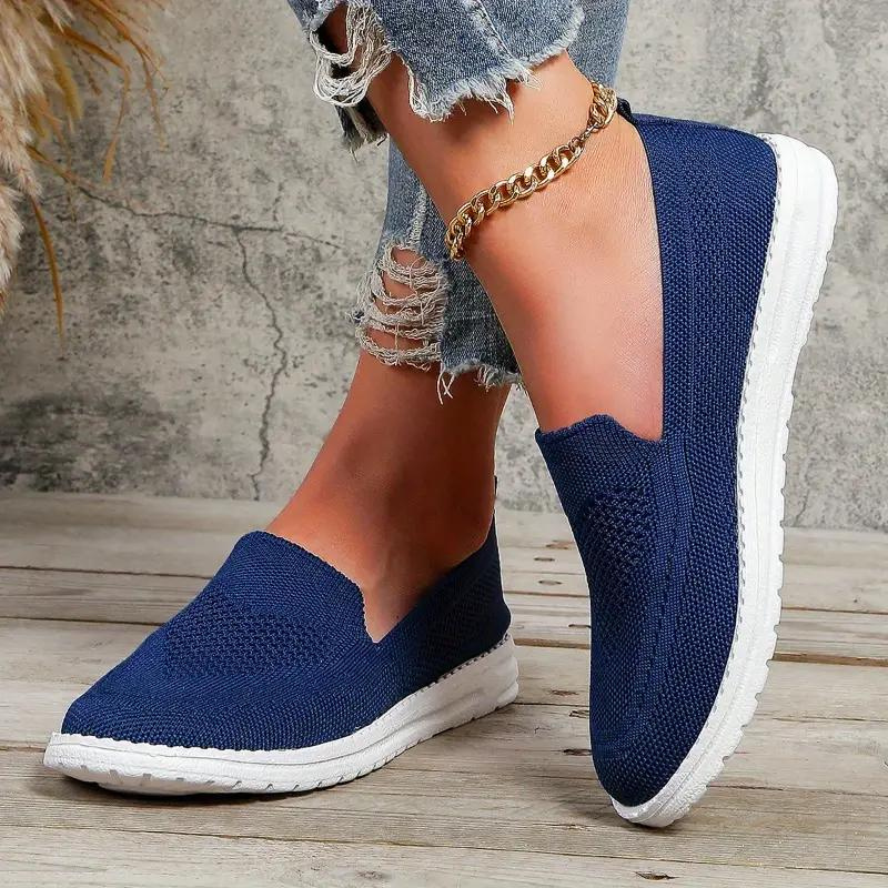 WW | Strickschuhe Bequeme Wanderschuhe Für Frauen