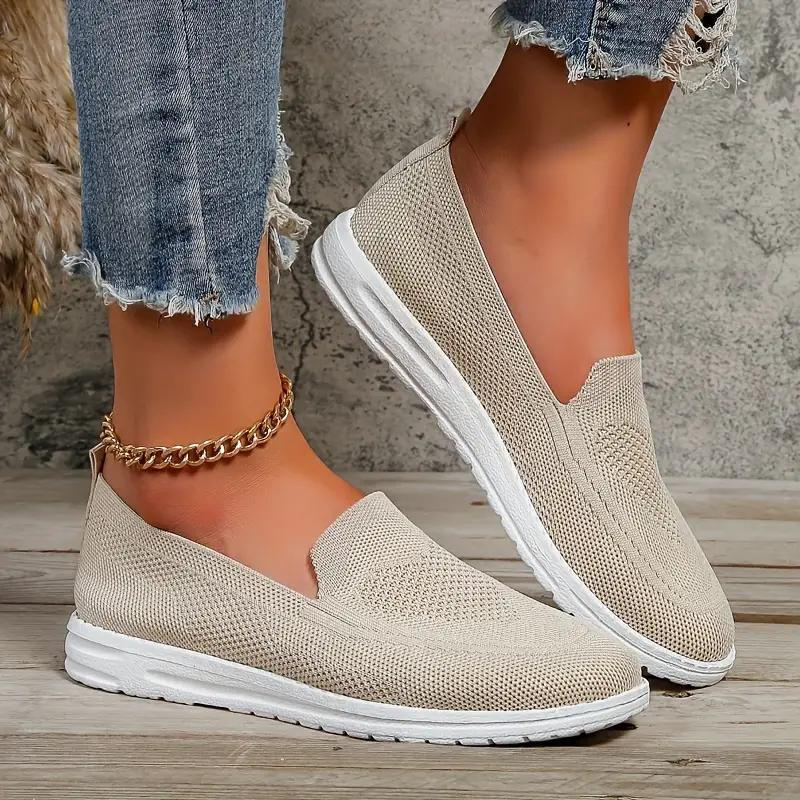 WW | Strickschuhe Bequeme Wanderschuhe Für Frauen