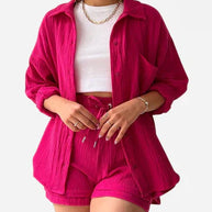 CLAUDIA™  - Lässiges Baumwoll-Loungewear-Set