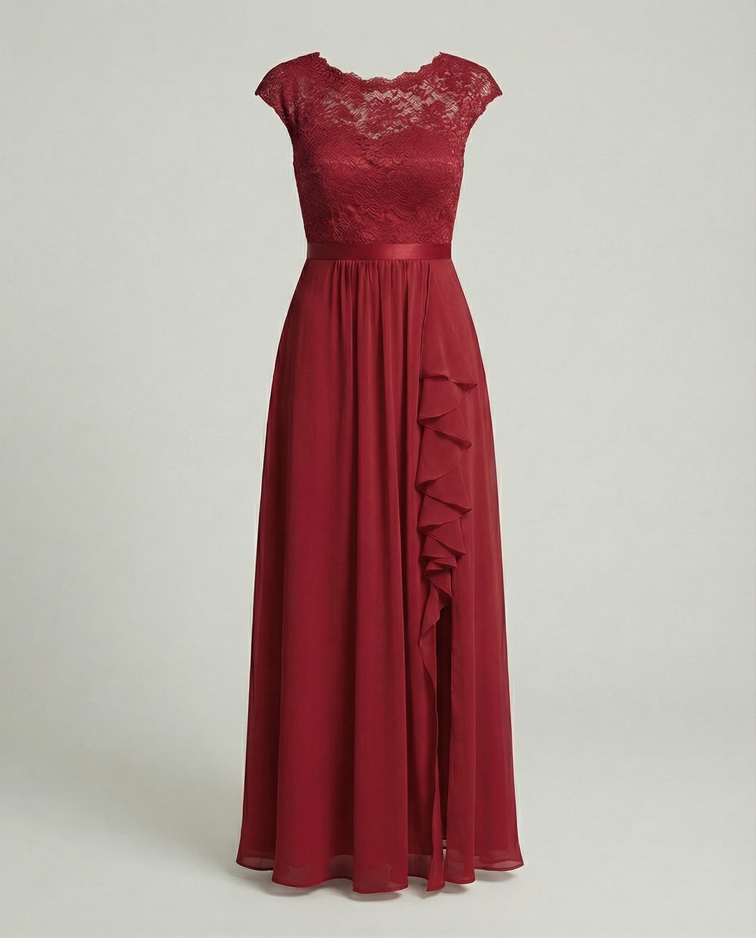 W&W Mode | Elegantes Damen Maxikleid Mit Spitzeneinsätzen Zeitlos, Romantisch & Fließend