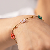 WW | Blumenarmband Gold Für Fröhliche Looks