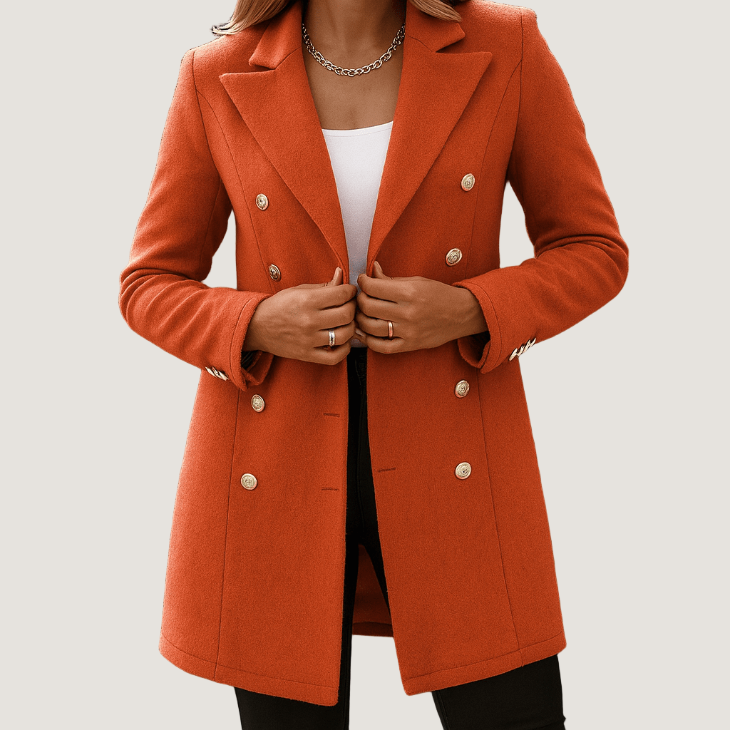 WW | Damen Winterjacke Tailliert Doppelreihig