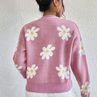 WW | mit Blumenmuster und langen Ärmeln Für Frauen