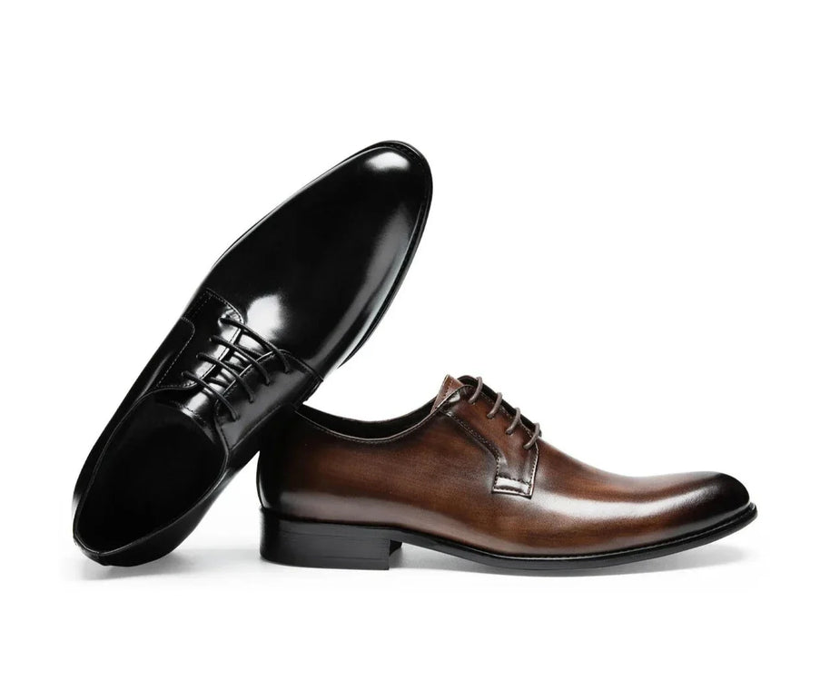WW | Schnürschuhe Italiano Derbi Leder Anzugschuhe Herren