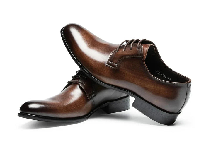 W&W Mode | Schnürschuhe Italiano Derbi Leder Anzugschuhe Herren