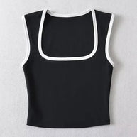 Streetwear Ärmelloses Crop Top