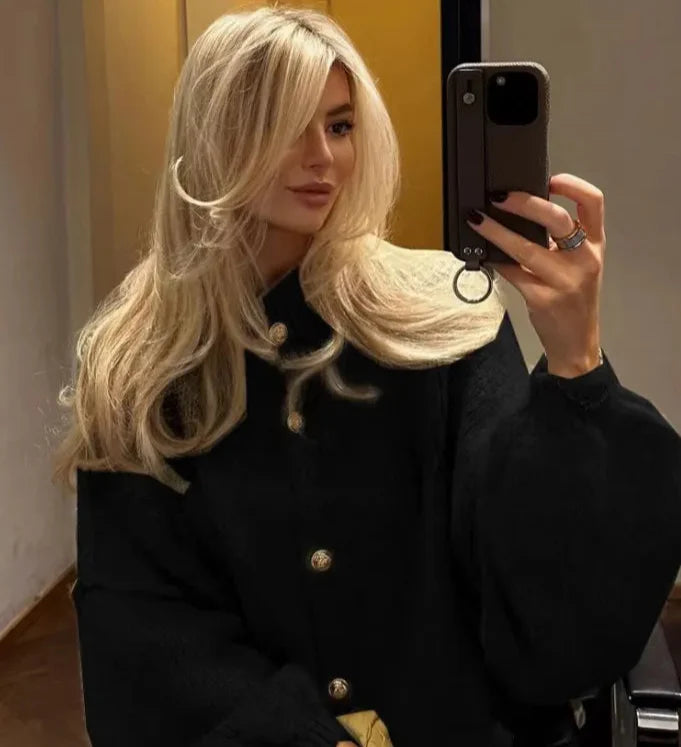 WW | Übergröße Strickjacke