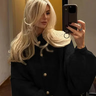 WW | Übergröße Strickjacke