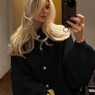 WW | Übergroßer Strickjacke Für Damen