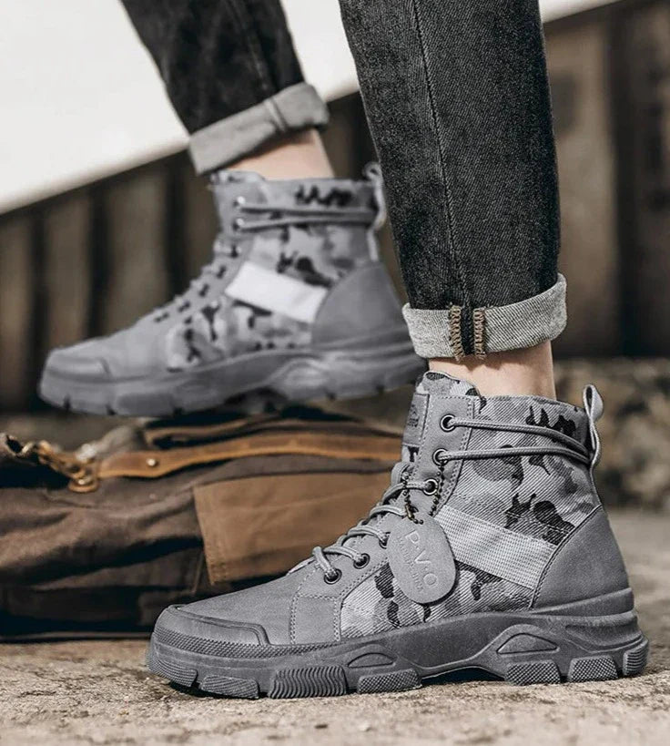 WW | Outdoor Stiefel Mit Tarnmuster Für Herren