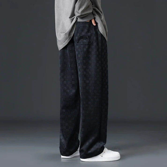 W&W Mode | Stylische Jogginghose Mit Karomuster