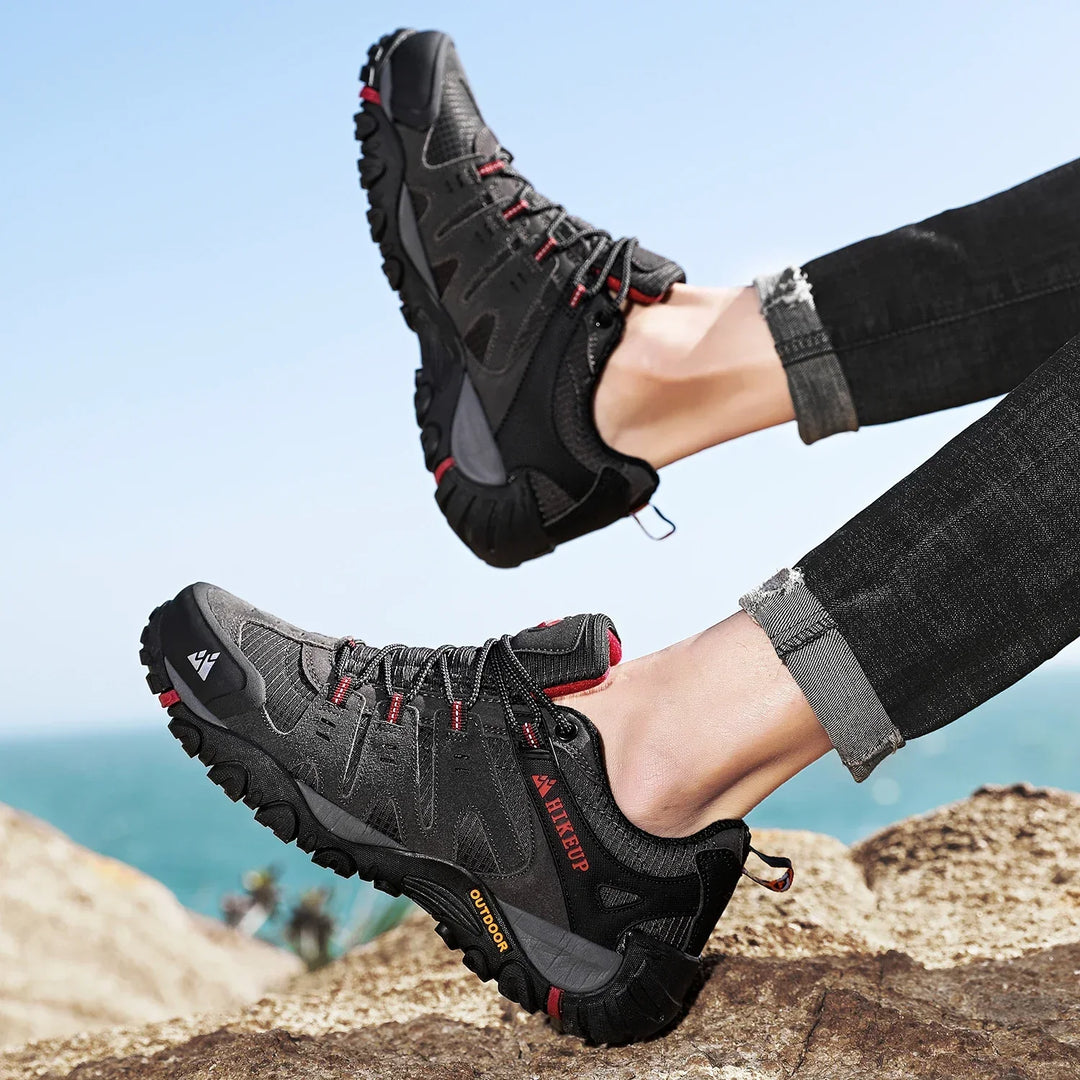 W&W Mode | Niedrig Wasserabweisende Wanderschuhe Mit Robuster Sohle Für Herren