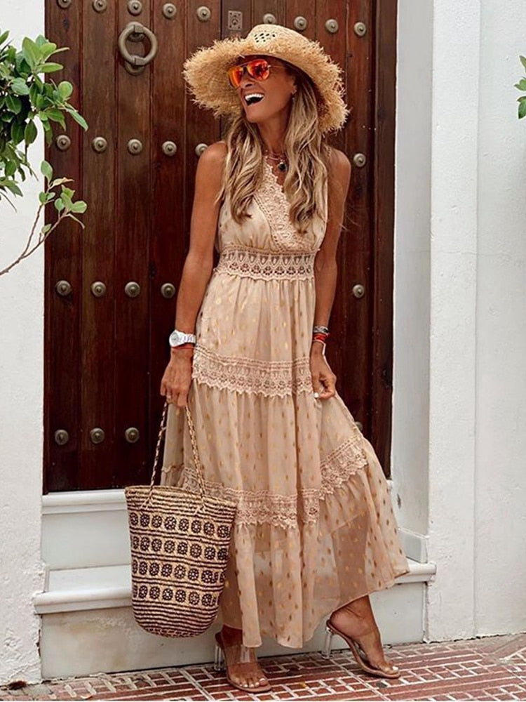 Damen Kleid im Boho-Stil