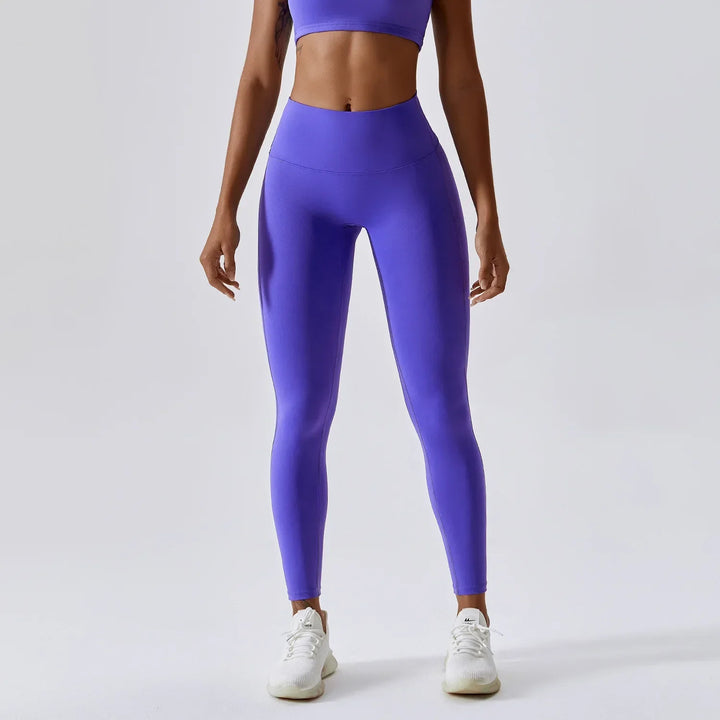W&W Mode | Atmungsaktive Push-up Yoga Leggings Mit Pfirsich Hebung