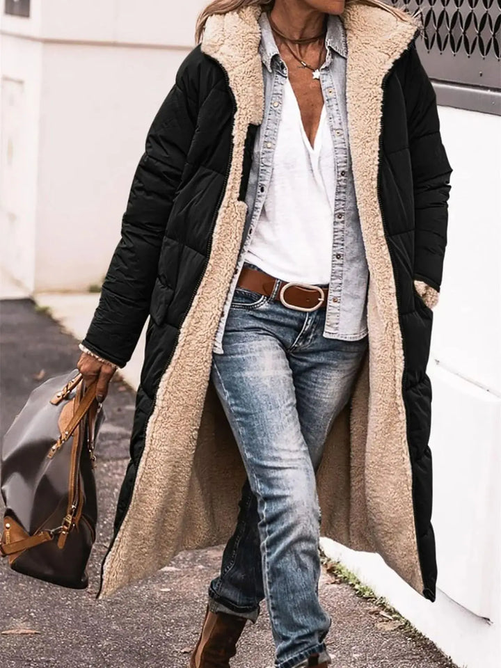 W&W Mode | Winterkapuzen-Steppjacke für Damen