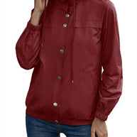Active Outdoor Regenjacke mit Kapuze - Wasserdicht und winddicht