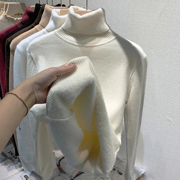 WW | Rollkragenpullover mit weichem Innenfutter